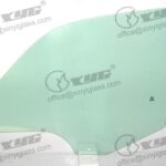RH FRONT DOOR GLASS GREEN